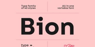 Bion Font Family by Type Forward Bion Font Family by Type Forward