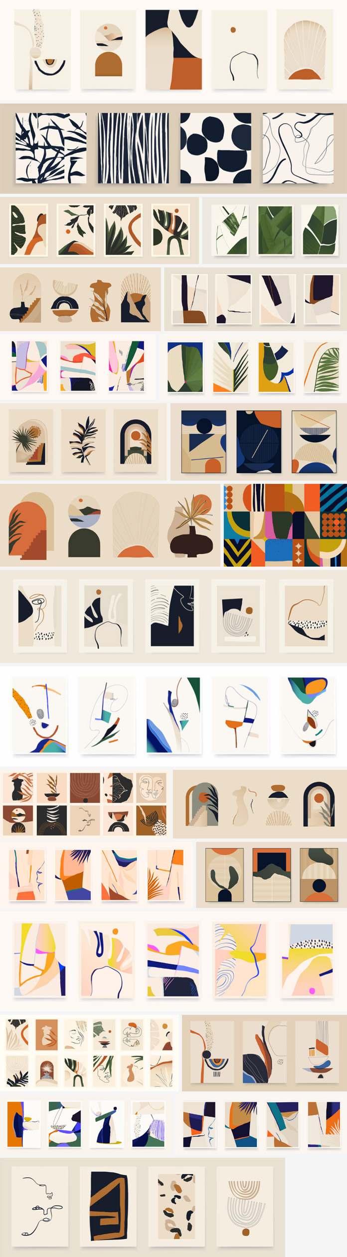 Download Minimalist Collage Art by Adobe Stock Contributor Irina