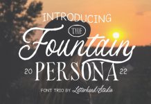 Fountain Persona Fonts by Letterhend Studio Fountain Persona Fonts by Letterhend Studio