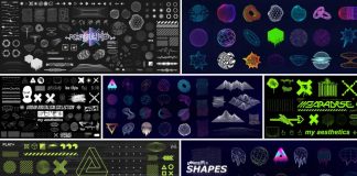Download 90s-inspired retro vector graphics by SergeyBitos on Adobe Stock