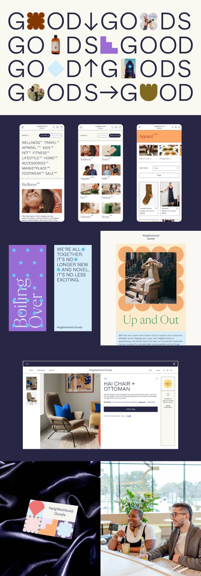 Neighborhood Goods - Brand and Online Platform Design by Creative Agency Zero