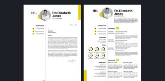 Professional Curriculum Vitae Template for Adobe InDesign