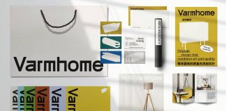 Varmhome Brand visual design by Canwei Lai 赖灿伟