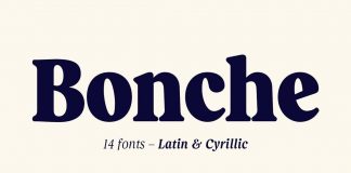 Bonche Font Family by Nasir Udin Bonche font family by Nasir Udin