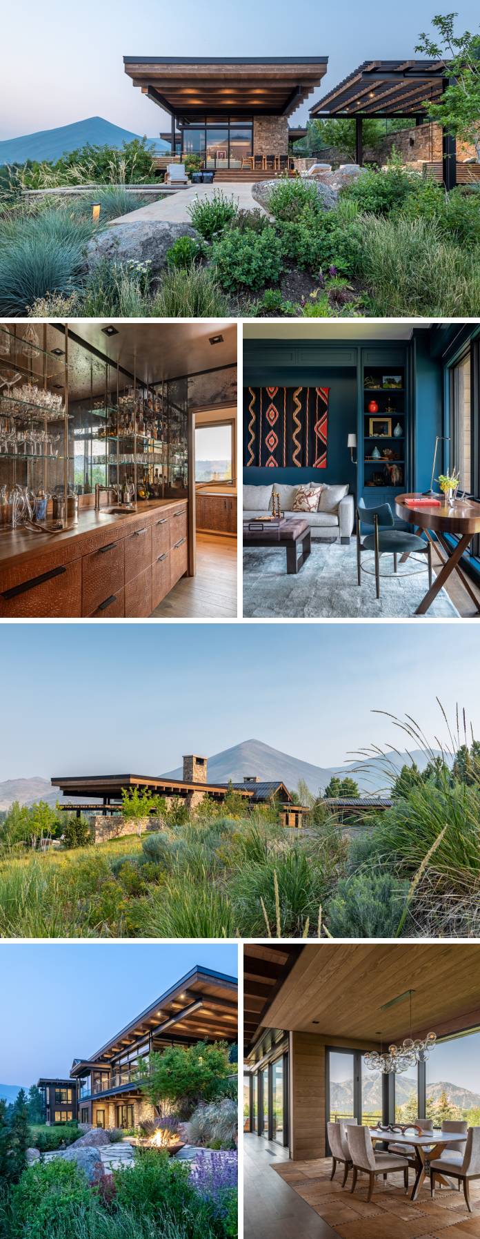 Sun Valley contemporary home by Peter Zimmerman Architects and Barbara Gisel Design