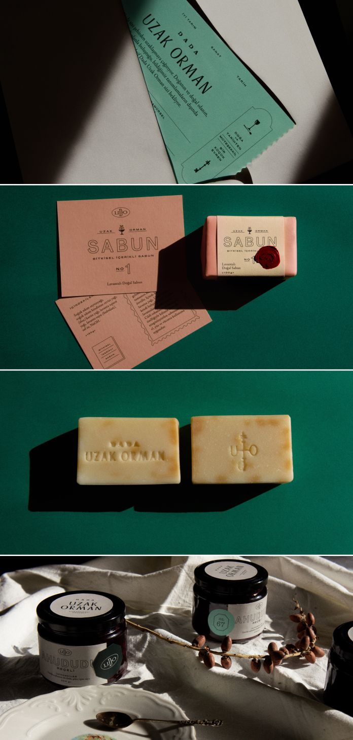 Dada Uzak Orman branding by Parcour Studio
