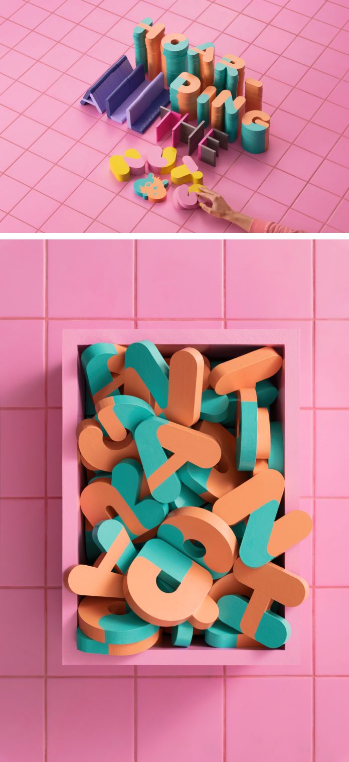 Hamster variable color font by Fontwerk