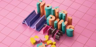 Hamster variable color font by Fontwerk