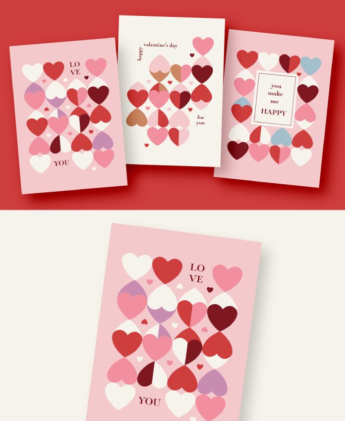Happy Valentine's Day Card Templates