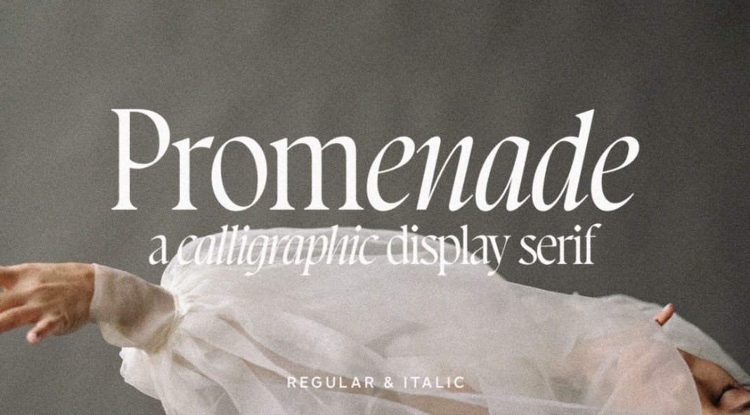 Promenade Font by Jen Wagner Co. Promenade Font by Jen Wagner Co.