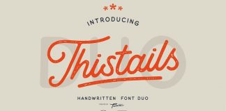 Thistails Font Duo by Pana Type & Studio