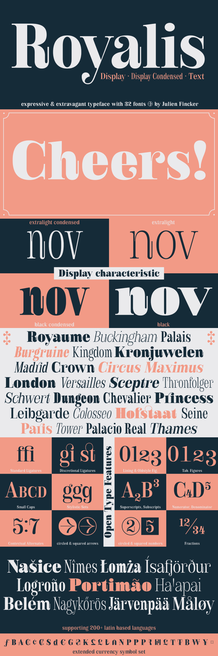 Royalis Font Family by Julien Fincker