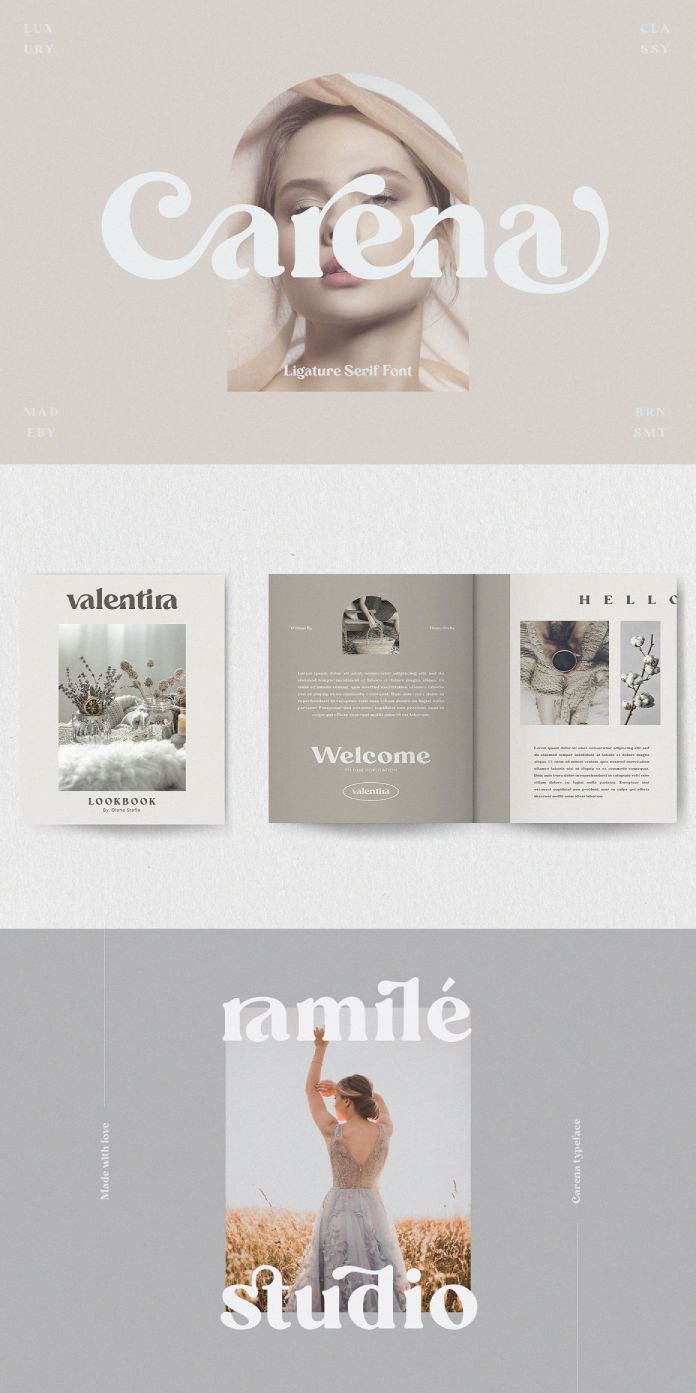 Carena Font by BrandSemut