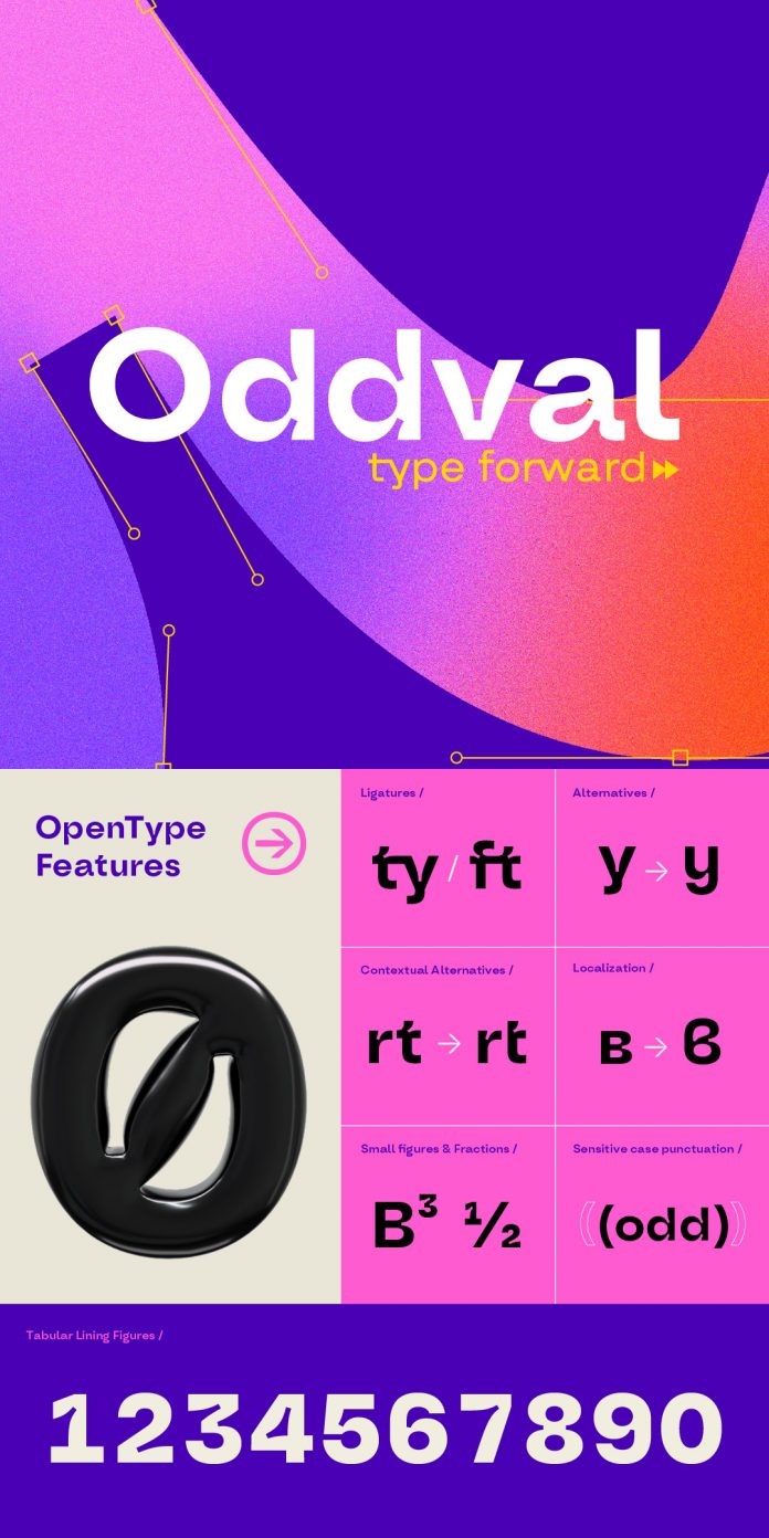 Oddval Font Family by Type Forward