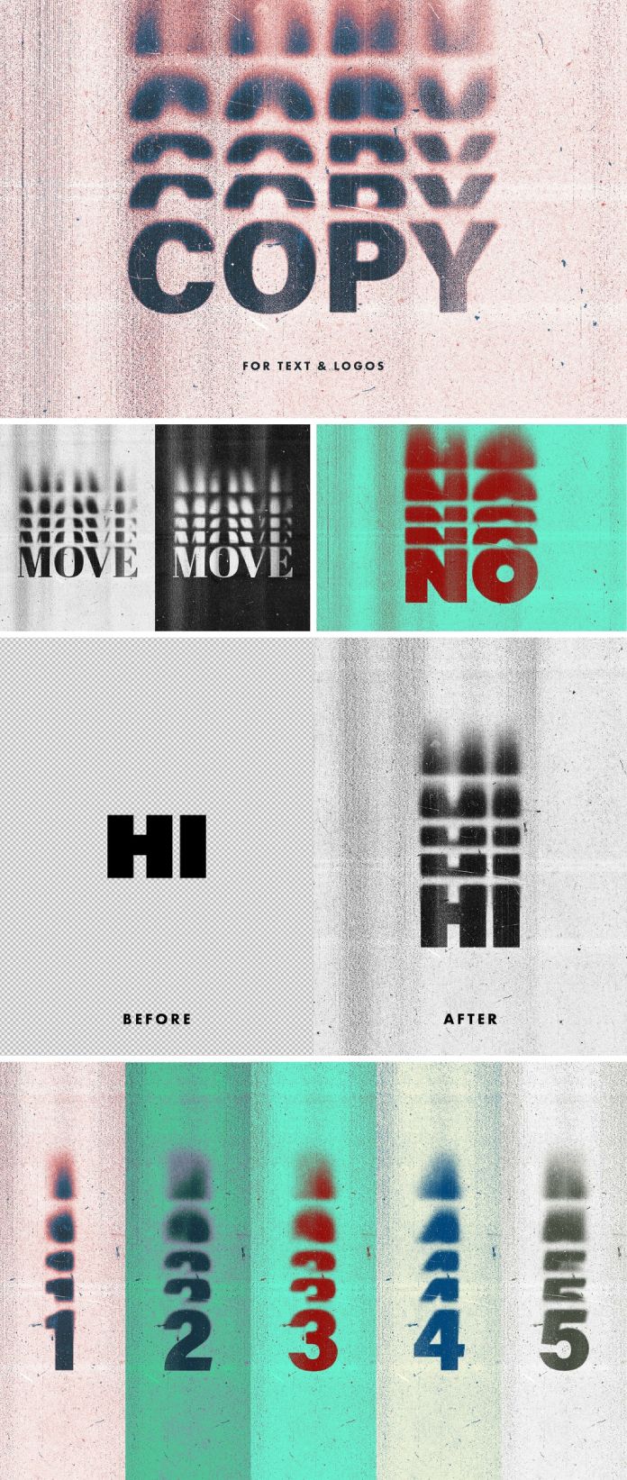 Create Printed Text Effect in Adobe Photoshop with this Mockup