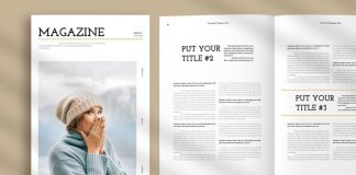 Download a Simple Magazine Template