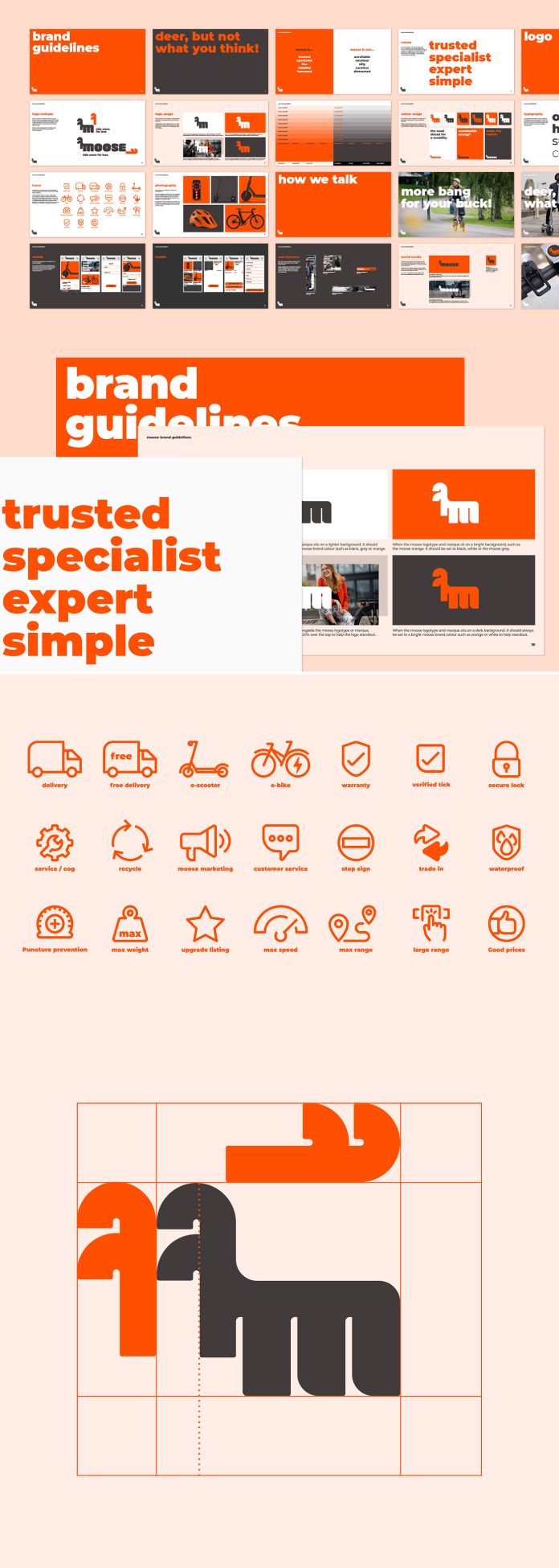 Moose Marketplace Branding by NotOnSunday
