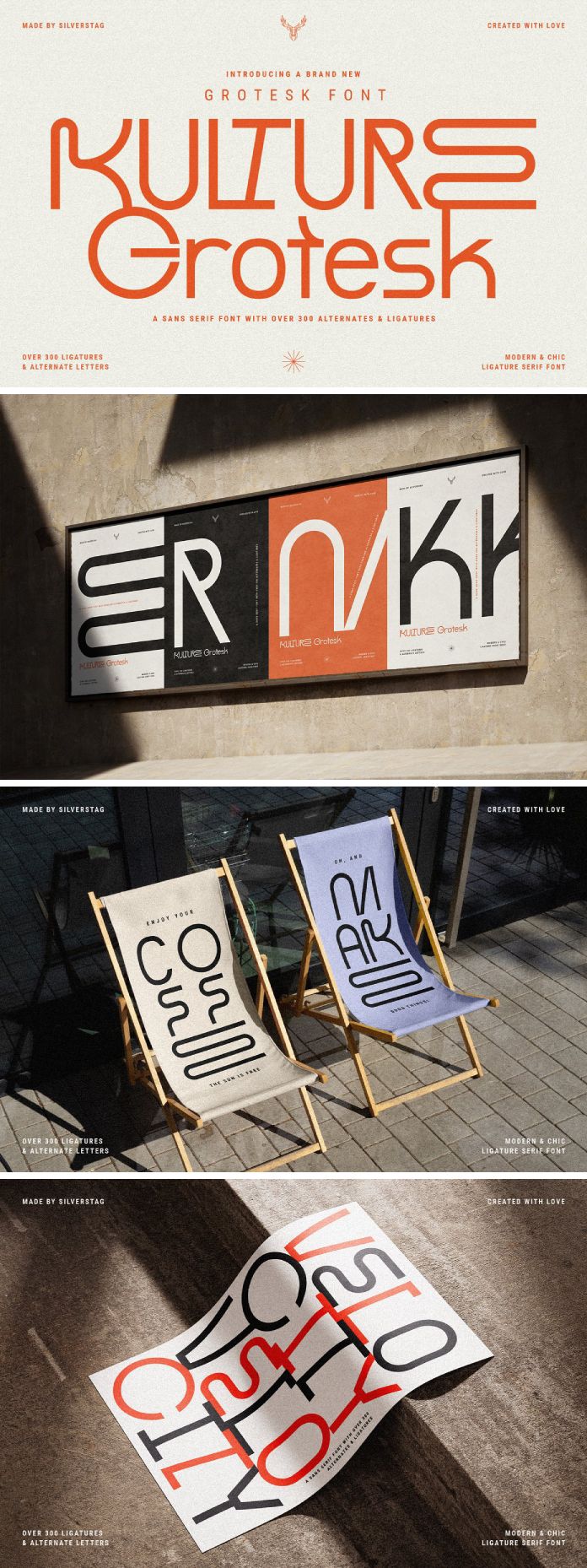 KULTURE GROTESK font by SilverStag