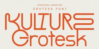 KULTURE GROTESK font by SilverStag