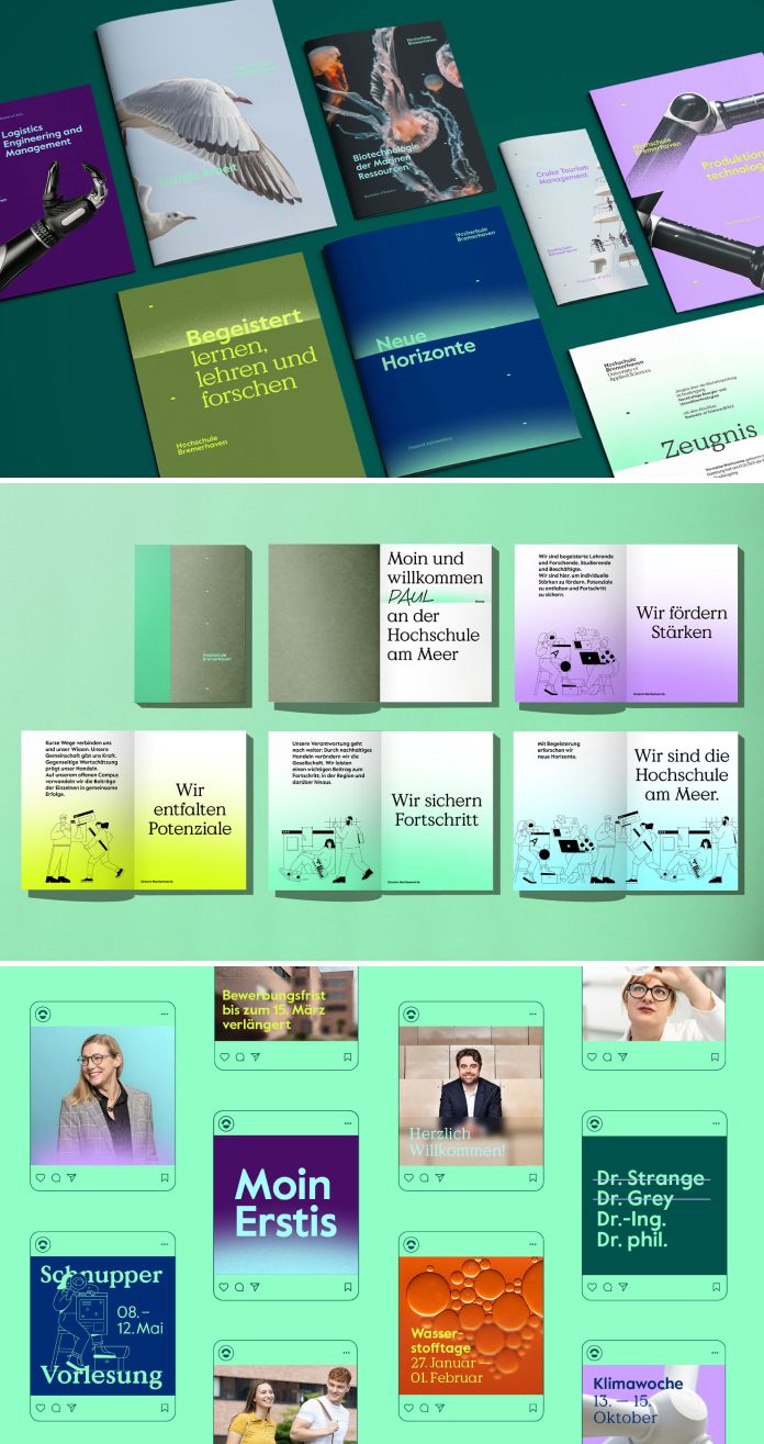 University of Applied Sciences Bremerhaven, Brand Identity Relaunch by EIGA