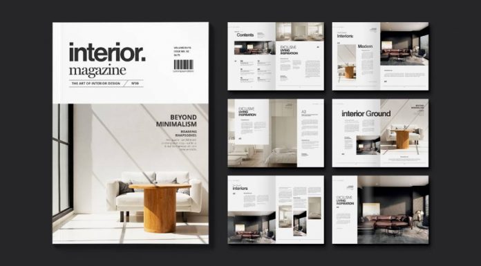Download a Modern Magazine InDesign Template