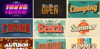Download Editable Text Style Effects as Vector Graphics