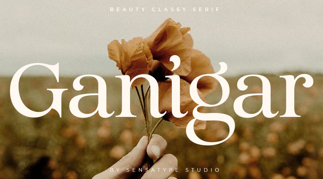 Ganigar Style Font by Sensatype Studio Ganigar Style Font by Sensatype Studio