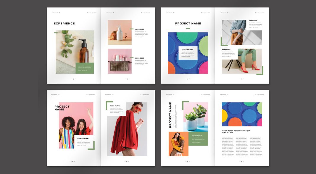 Portfolio InDesign Template by PixWork Portfolio InDesign Template by PixWork