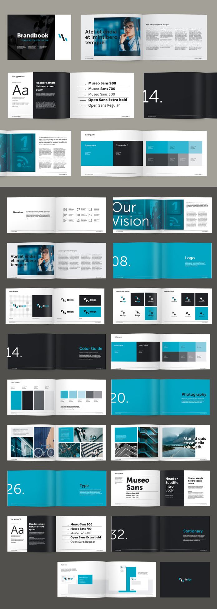 Professional Brandbook InDesign Template