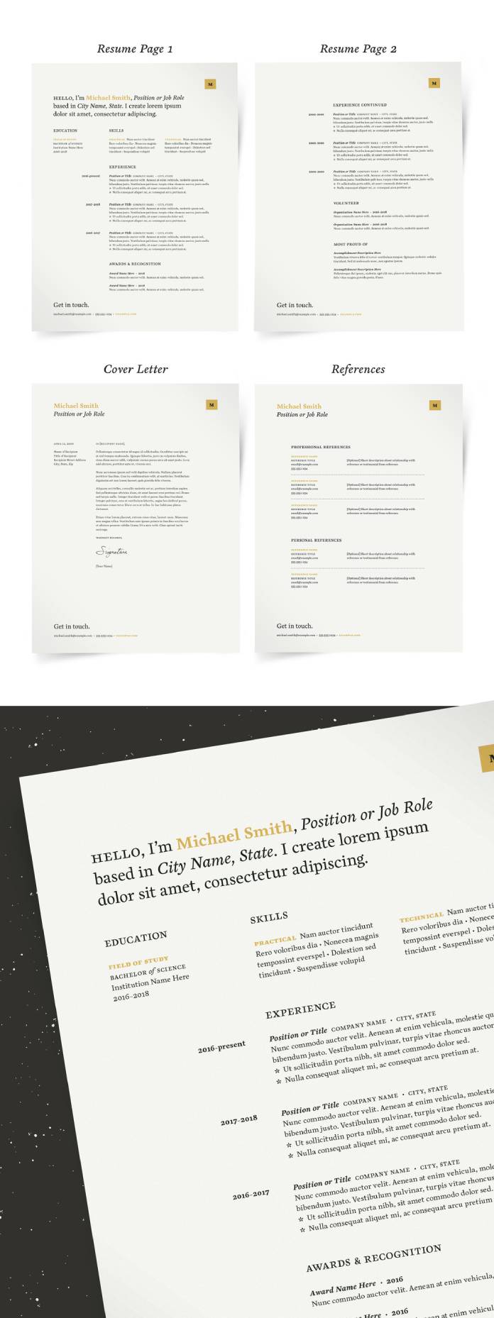A Minimal Resume Template