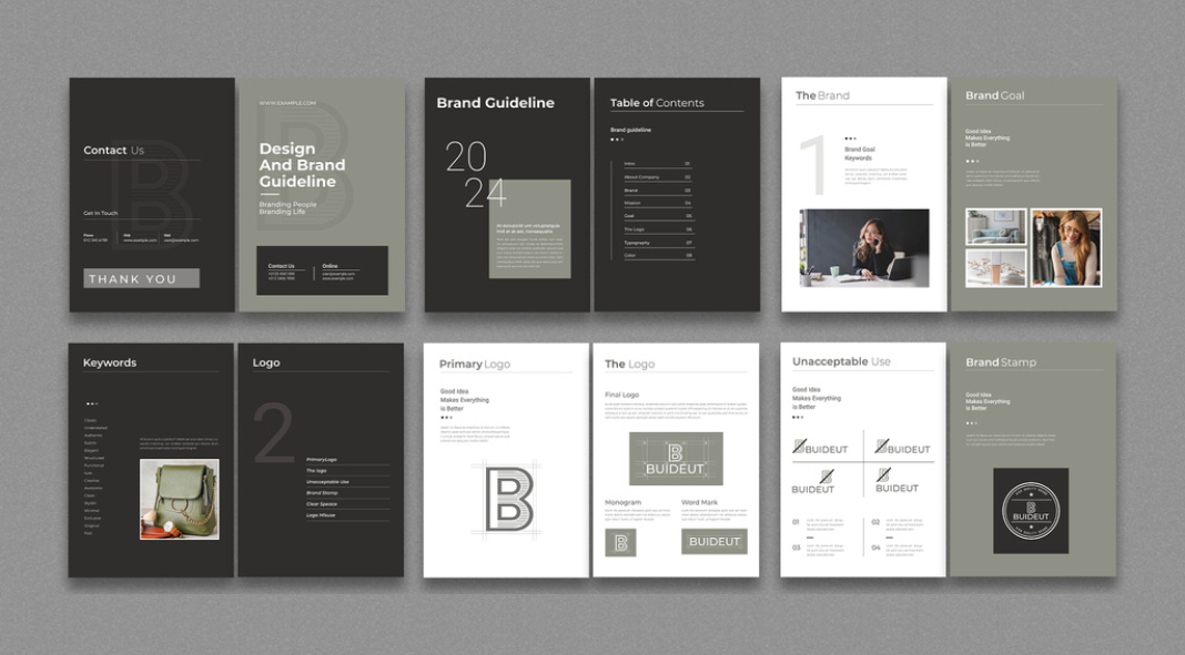 Brand Guidelines Design Template by MightyDesign Brand Guidelines Design Template by MightyDesign