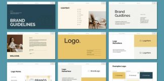 Brand Guidelines Presentation Template for Adobe InDesign
