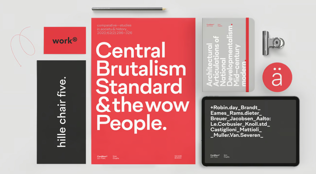 Cordillera font family by Latinotype Cordillera font family by Latinotype