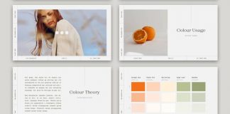 Branding Guidelines Pitch Deck Template for Adobe InDesign