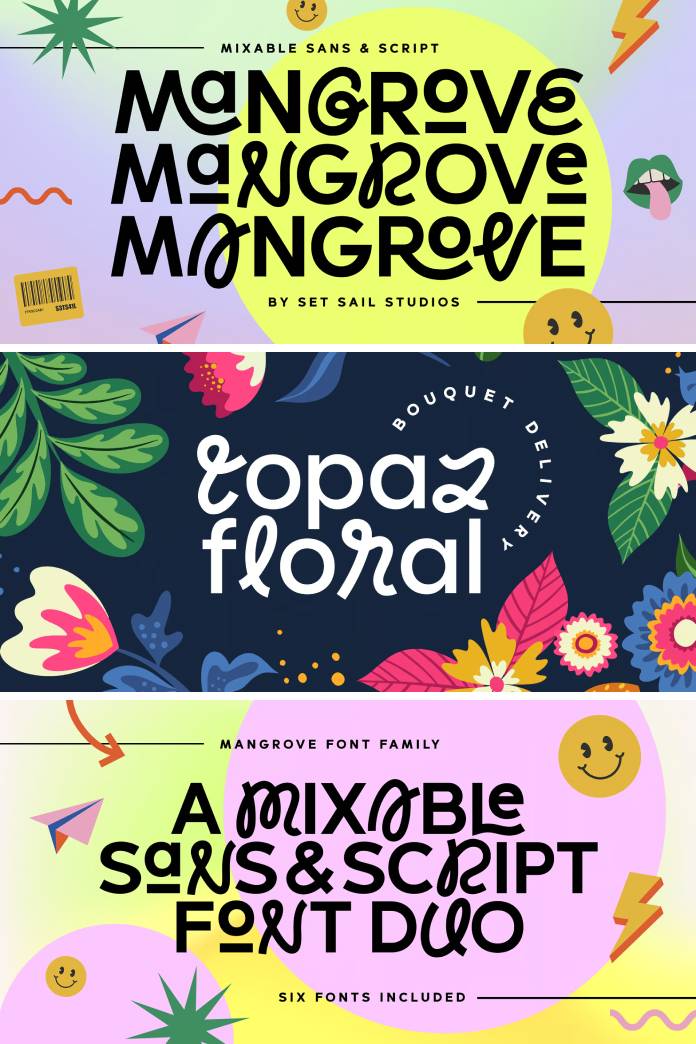 Mangrove Font Family by Set Sail Studios