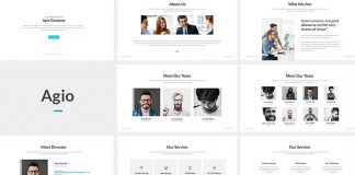 Powerpoint Presentation Template with 70 Slides