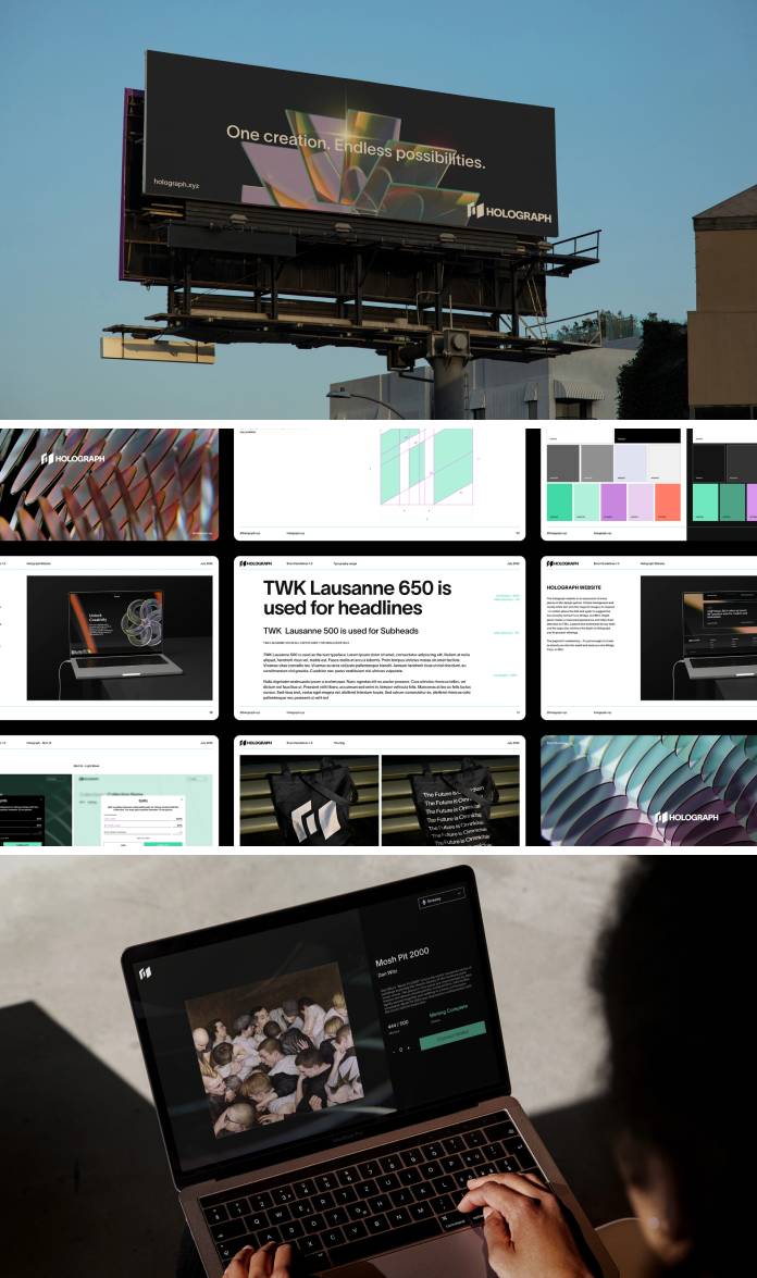 Holograph Brand Identity by The Collected Works