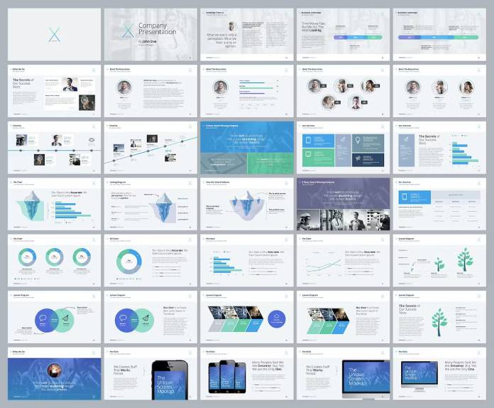 The X Note PowerPoint Template