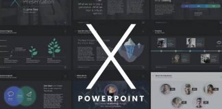 The X Note PowerPoint Template