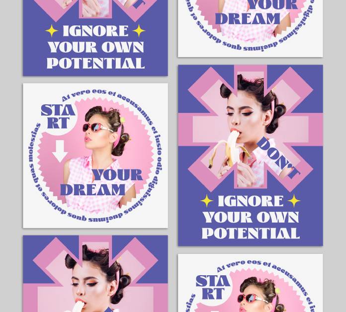 Trendy Instagram Post Templates