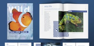 Clean and Easy to Use Magazine Template by Roverto Castillo
