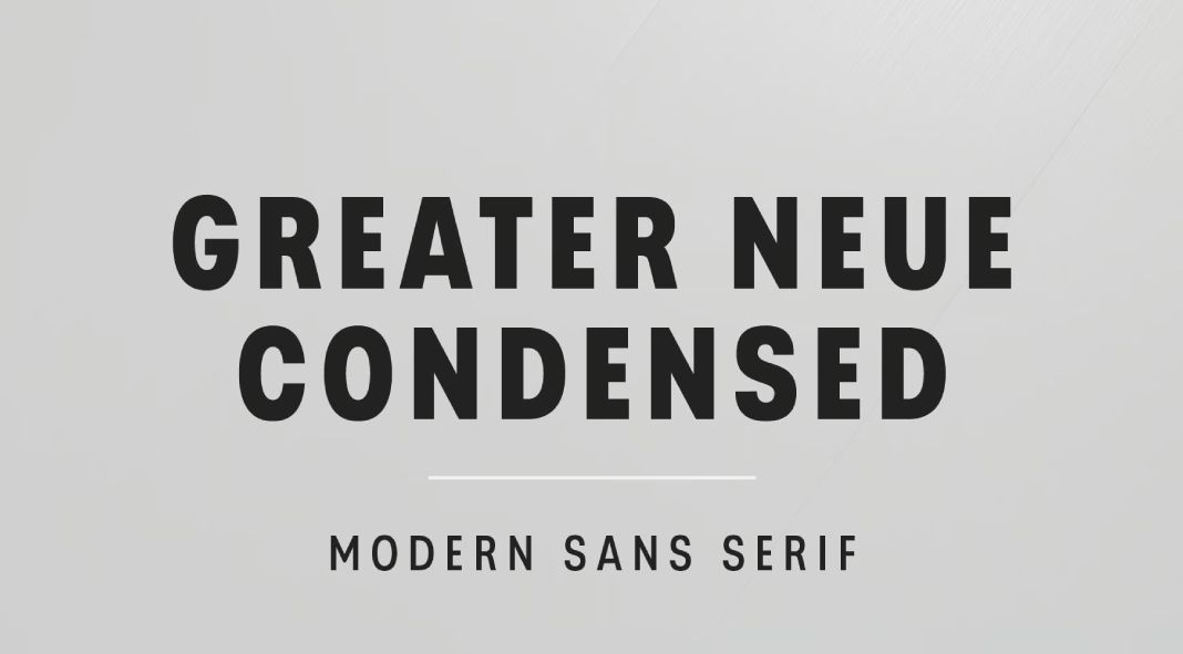 Greater Neue Condensed Font Family by NicolassFonts Greater Neue Condensed Font Family by NicolassFonts
