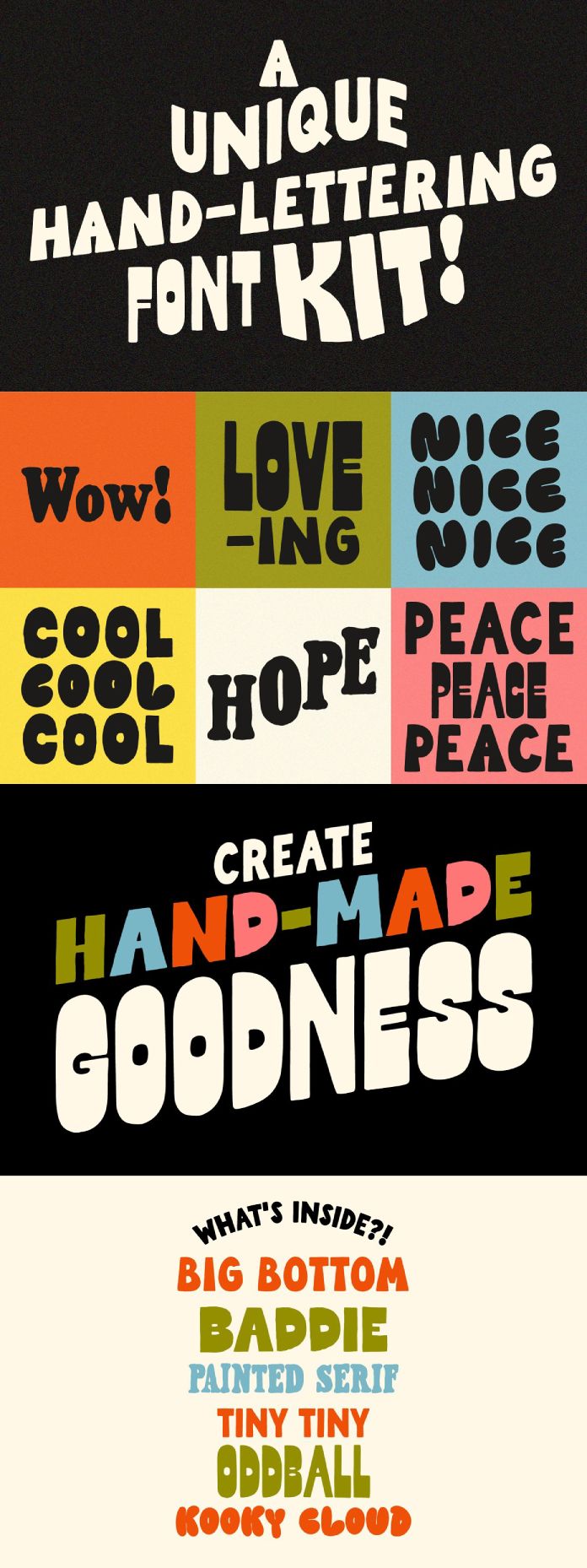 Hand-Lettering Font Kit by Studio Funshop