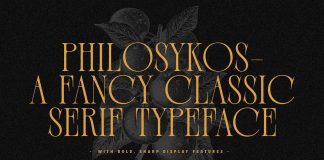 Philosykos Serif Font by Harmonais Visual