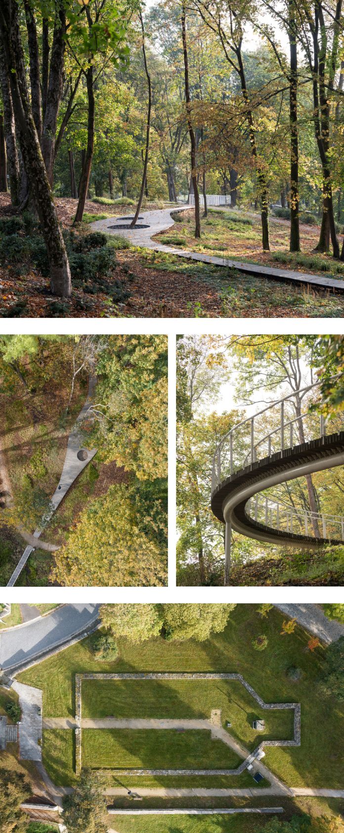 The Park of Memories in Aš, designed by SOA architekti and Ateliér KONCEPT