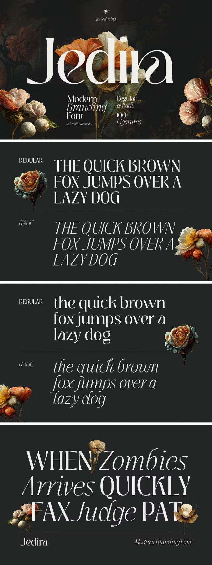 Jedira Font by creativemedialab