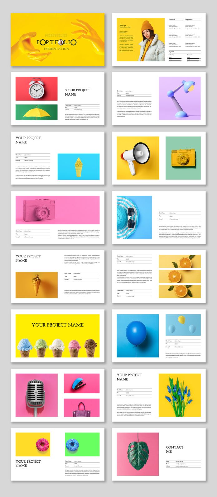 Portfolio Presentation Template by ContestDesign