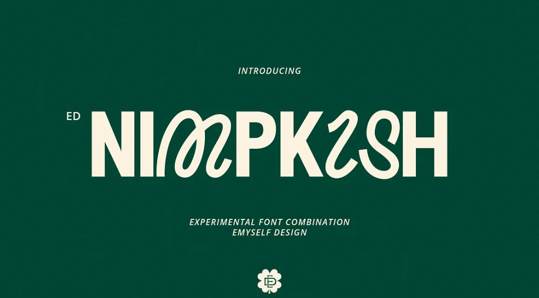 ED Nimpkish - Combination Typeface by Emyself Design ED Nimpkish - Combination Typeface by Emyself Design