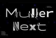 Muller Next Font Family by Fontfabric