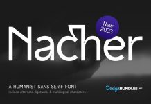 Nacher Humanist Font from Font Bundles